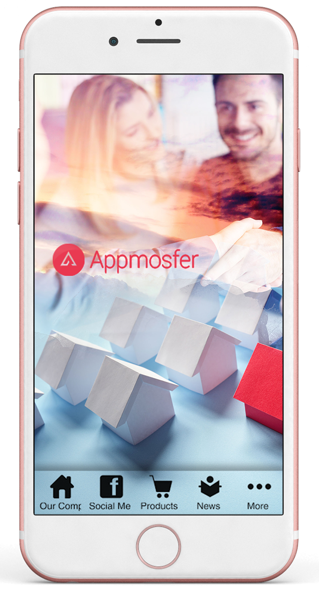 Emlak Gayrimenkul Mobil Web Uygulama Mockup 2 - Evyapan