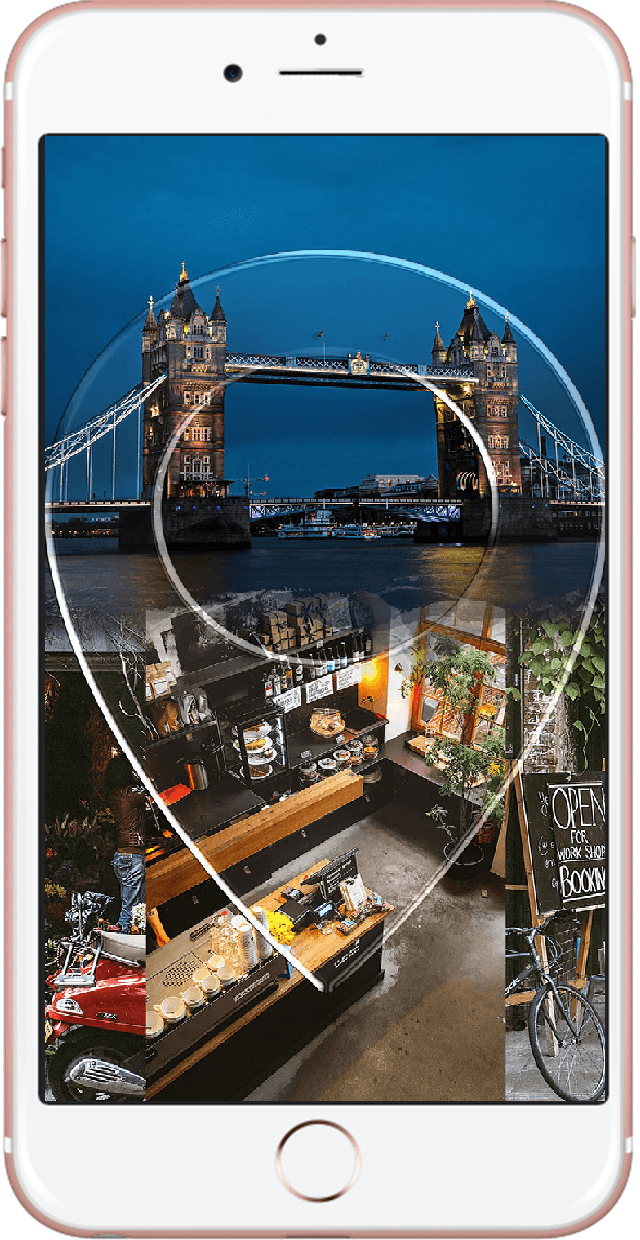 Şehir Ticaret Rehberi Mobil Web Uygulama Mockup 3 - Evyapan