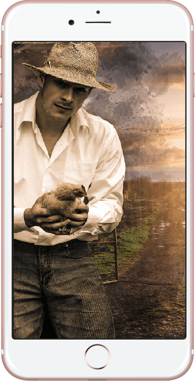 Tarım ve Hayvancılık Mobil Web Uygulama Mockup 3 - Evyapan